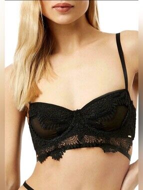 Bluebella Gabriela Lace Bra black Size 34B NWT